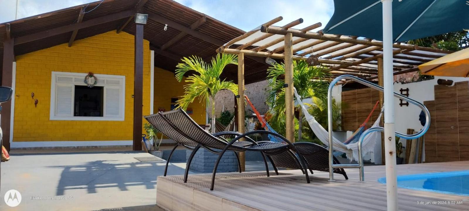 Casa Na Ilha Da Croa/Barra De Santo Antonio Villa Eksteriør billede